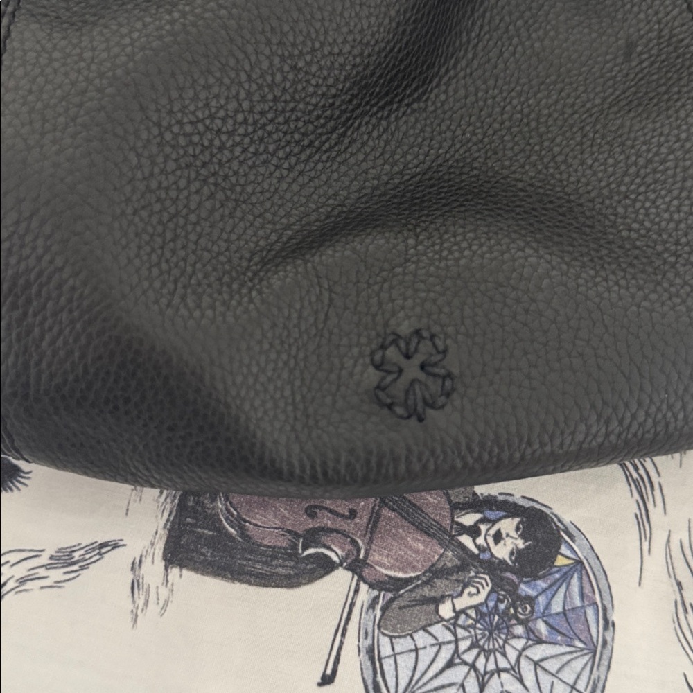 Black Leather Women's Bag - Picture 4 of 4
